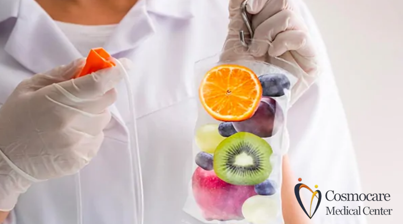 HSkin Brightening Iv Drips Treatment in Dubai by Cosmocare Medical Center